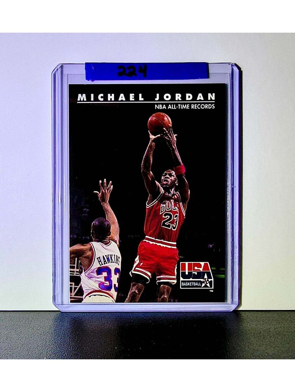 Michael Jordan 1992-93 Skybox USA Basketball #45 Basketball Card Chicago Bulls